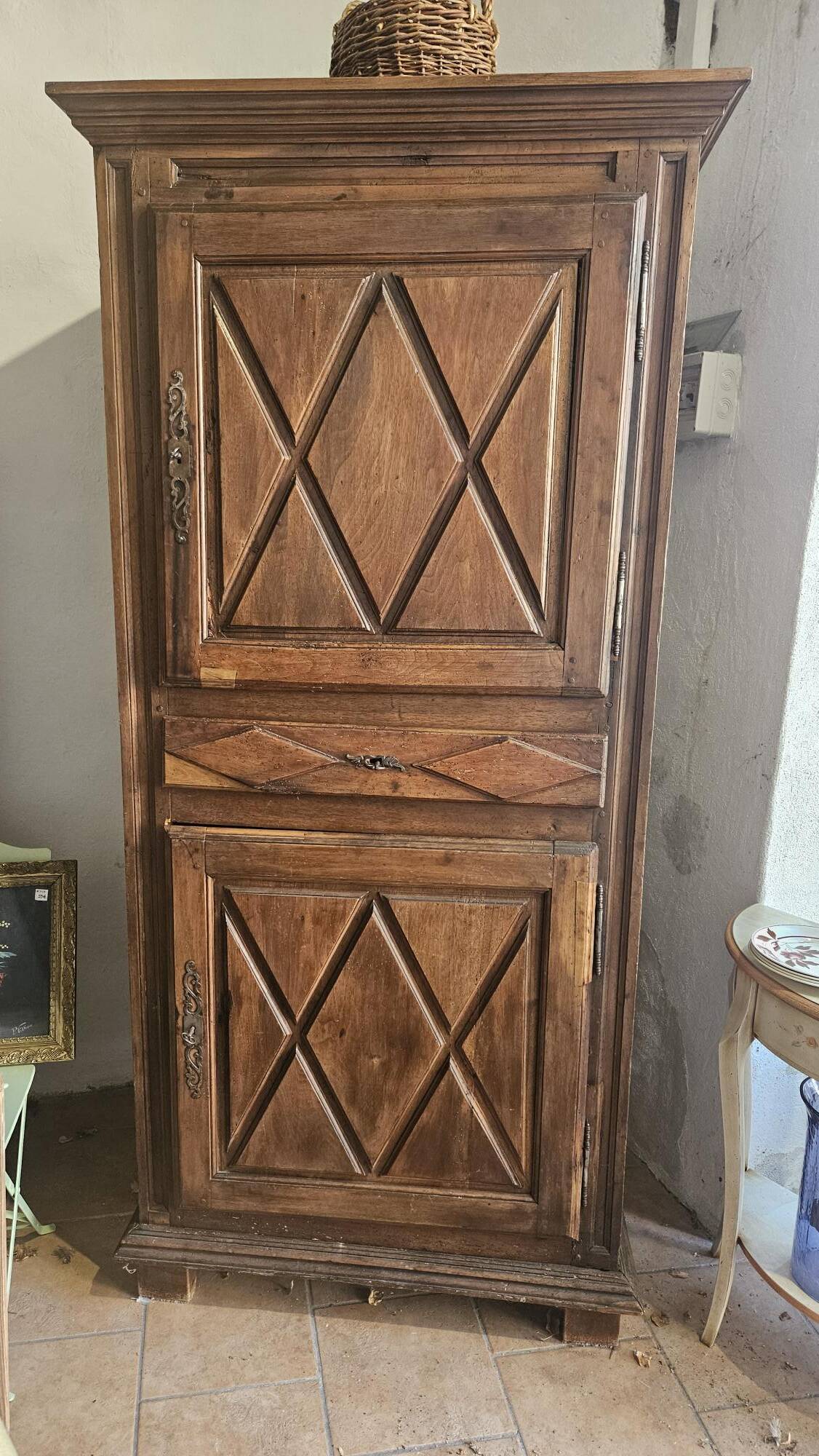 19th-century standing men's wardrobe