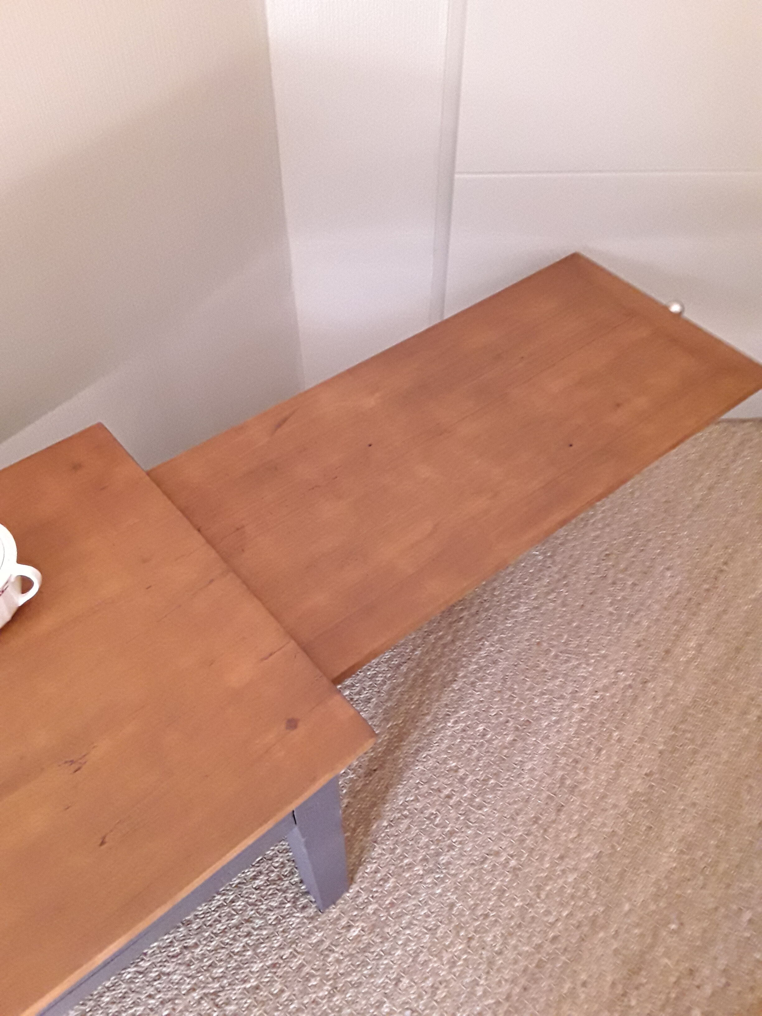 Former living room coffee table makeover