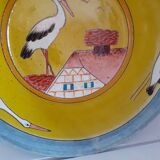 Vintage Alsatian pottery bowl