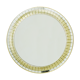 Cristal Arte Italian brass gilded crystal mirror 1960s