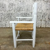 Chaise paillée enfant