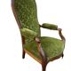 Fauteuil voltaire à crémaillère 19’s