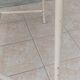 Industrial high table made of metal and formica.