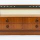 Scandinavian teak chest of drawers from the 1960s.