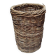 High basket 55cm round rattan old