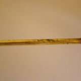 Suspension in brass and glass opaque granulated 1960s/1970s