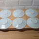 Coffee service in opaline in 1950s Art Deco style.