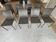 8 chaises en cuir Kiris édition Gorini Divani