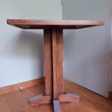 Art Deco game table pedestal table