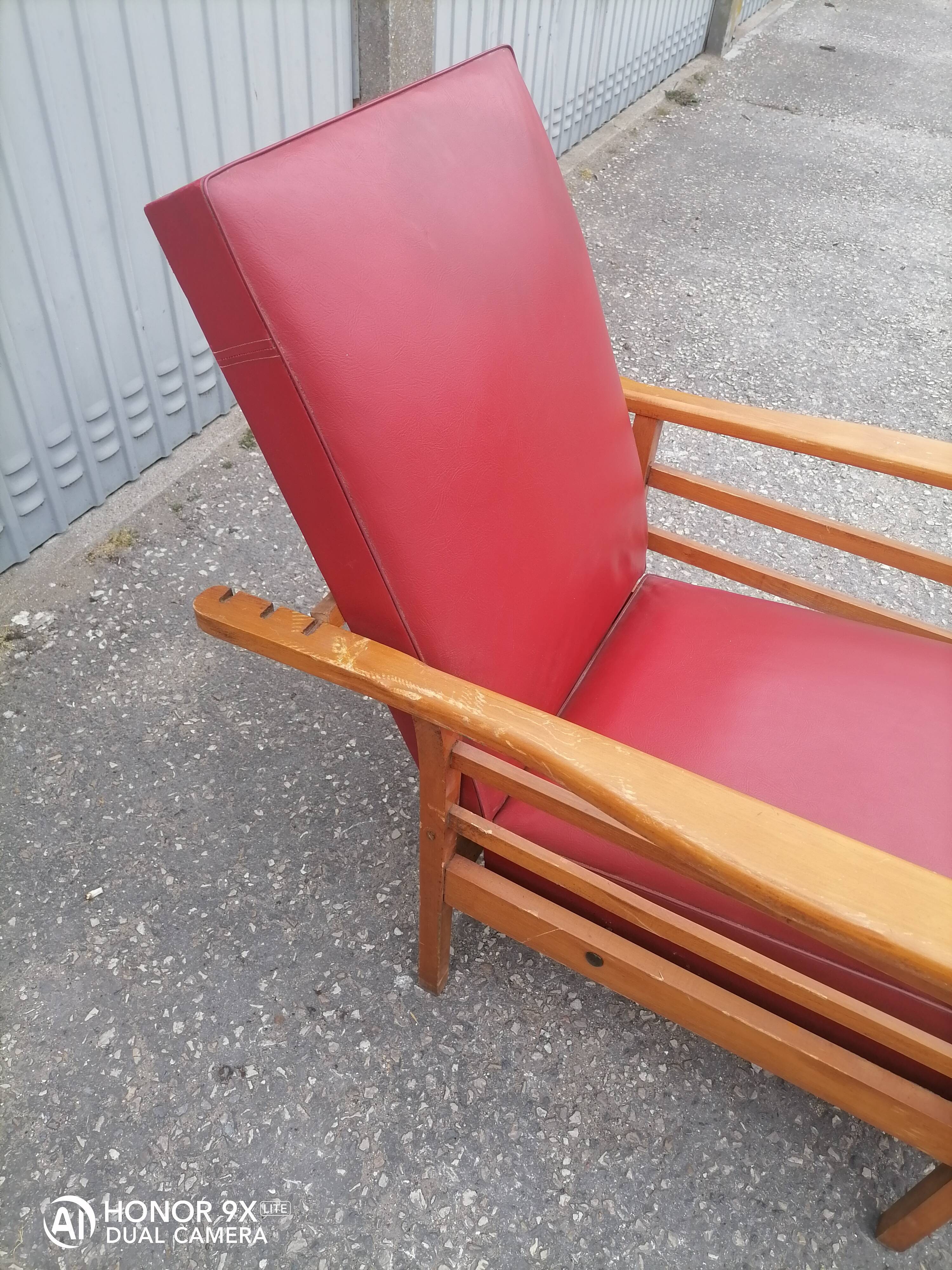 Fauteuil morris vintage 1950