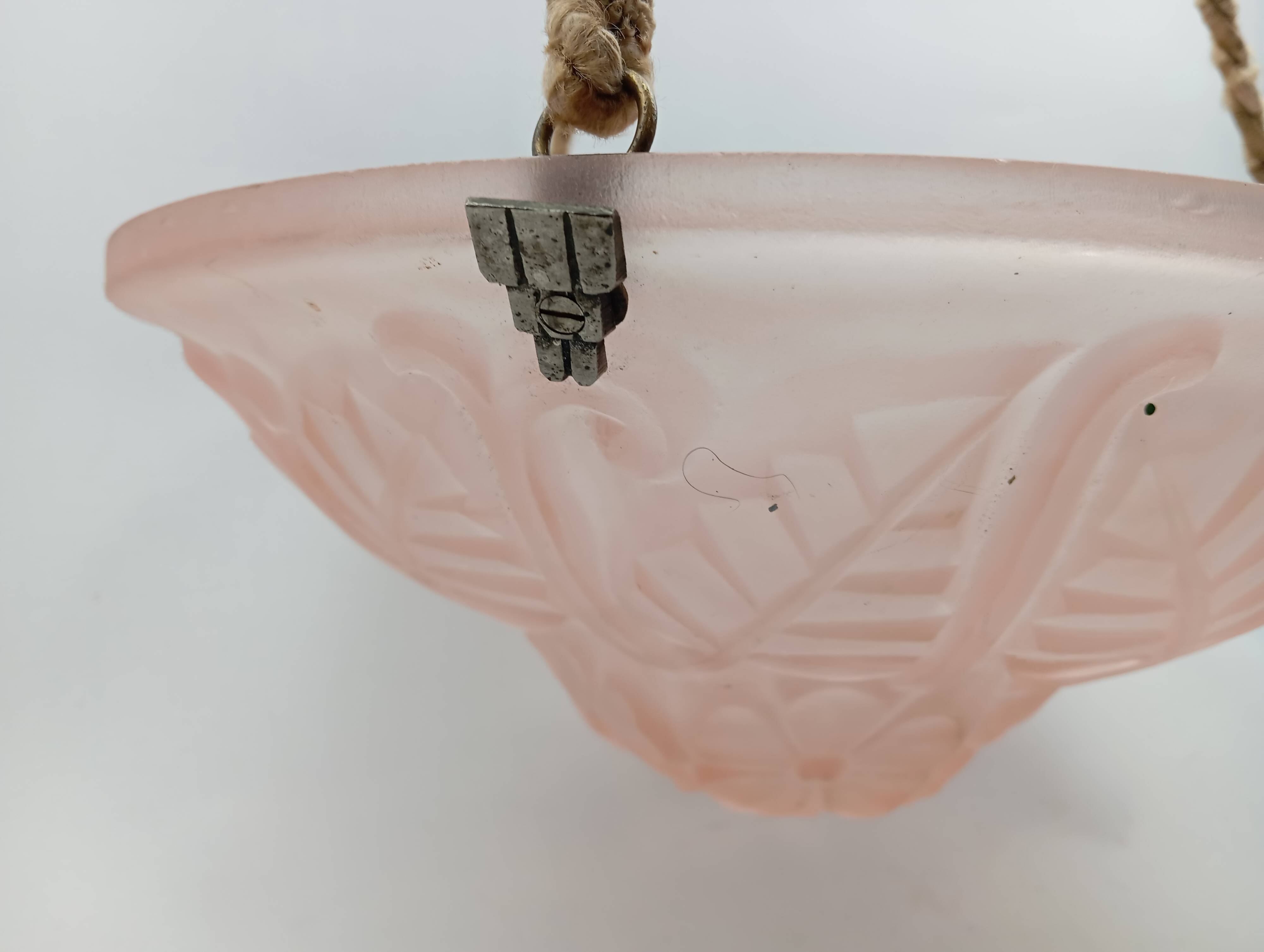 Degué art-deco pendant light