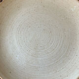 Set of four vintage stoneware plates
