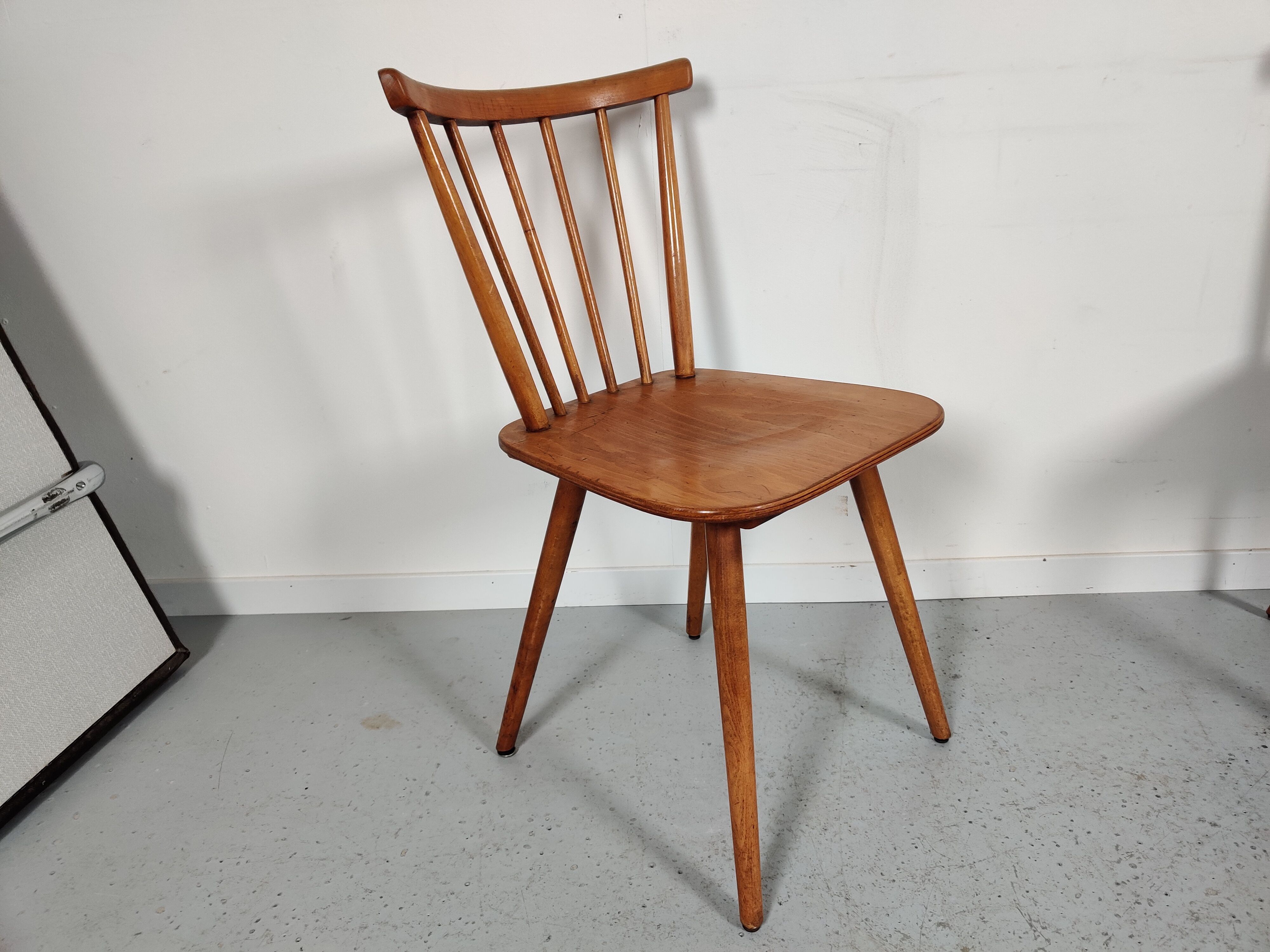 6 60s bistro bar chairs
