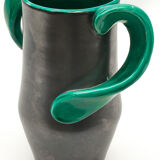 Vase vert et anthracite, 1960