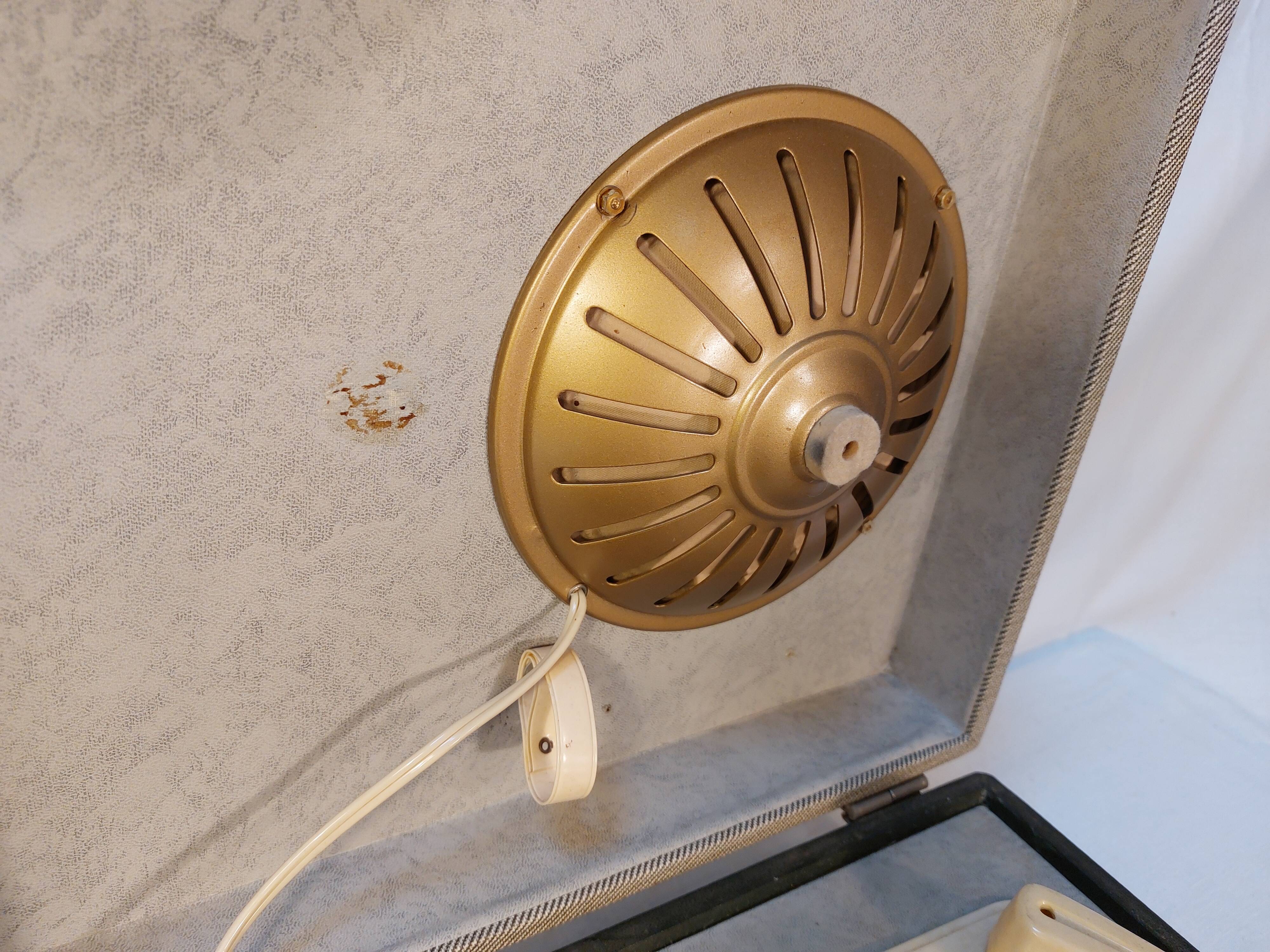 Tourne-disque électrophone vintage philips - années 60