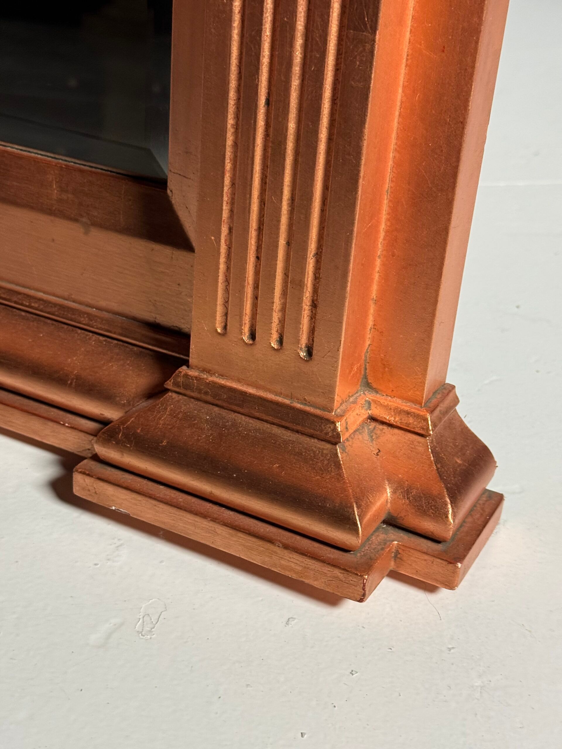 Neoclassical mirror copper colour
