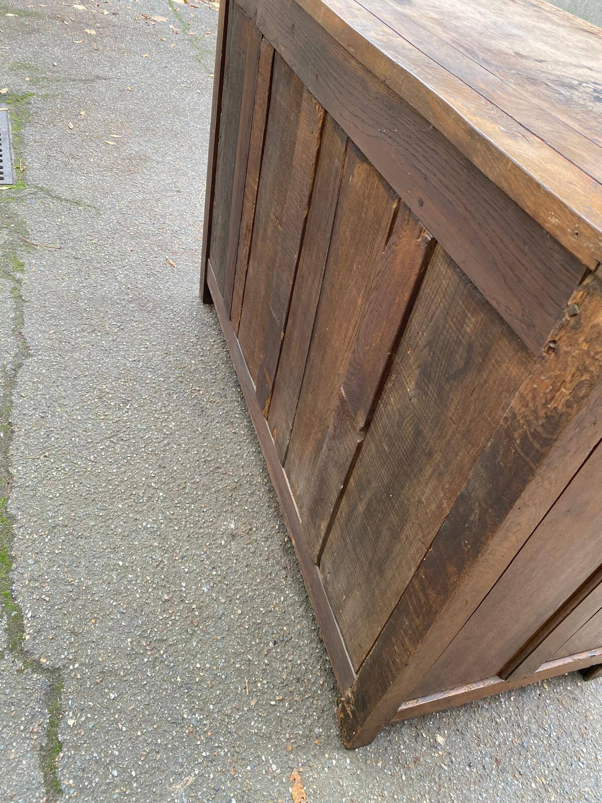 18th Century Solid Oak Farmhouse Buffet