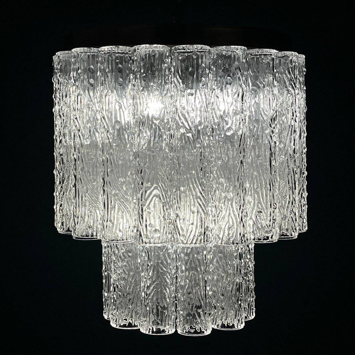 Murano glass chandelier by Venini, Italy, 1960s
