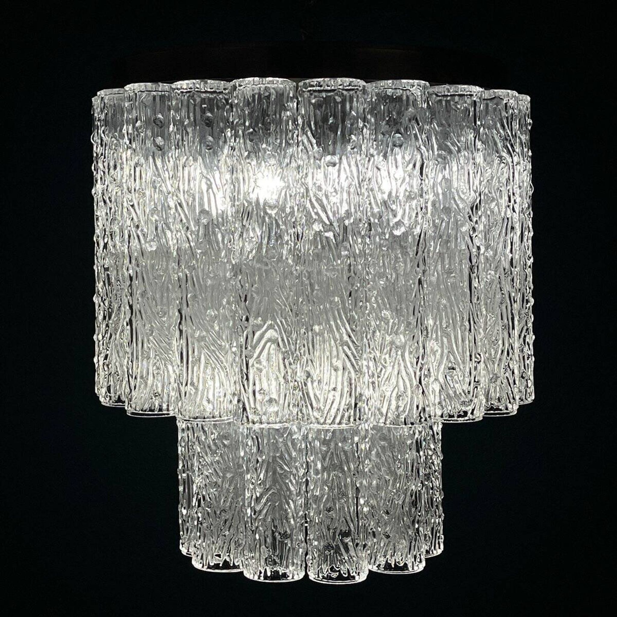 Murano glass chandelier by Venini, Italy, 1960s
