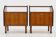1960s Pair of Nightstands in Walnut Finish, Italy