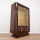 20th century Art Deco wooden display case