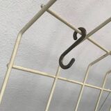 German minimalist Mid-Century coat rack in rope, 1960s