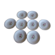 8 assiettes plates Gien modèle "Pompadour"