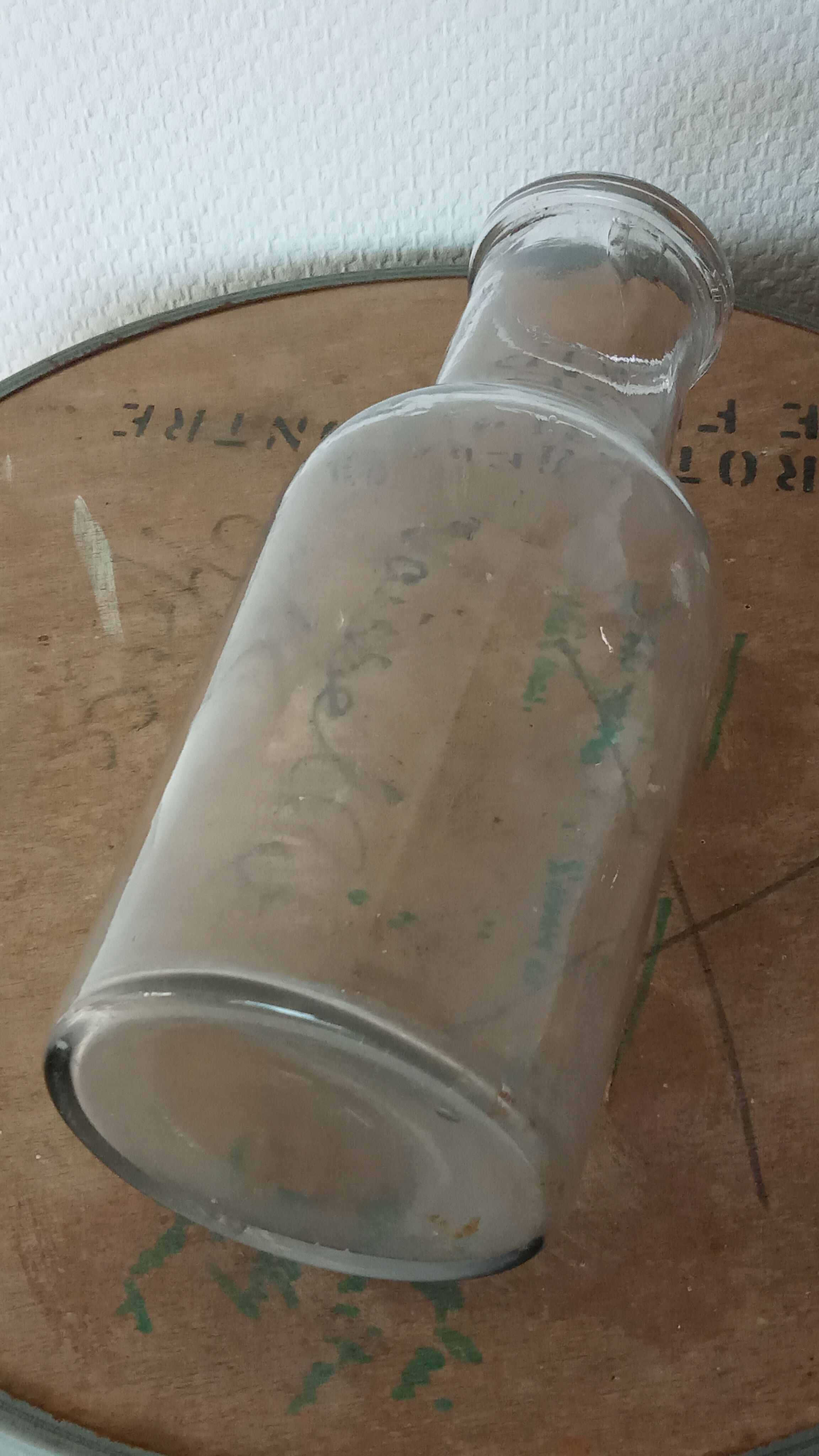 Vase en verre soufflé