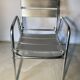 Enbsemble 3 chaises bistrot en aluminium