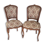 2 upholstered chairs