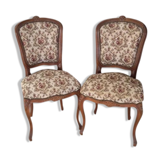 2 upholstered chairs