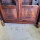 Empire library showcase in mahogany