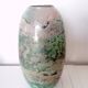 Large lacquered glass vase signed Jean-Noêl Bouillet