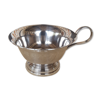 Silver metal birth cup