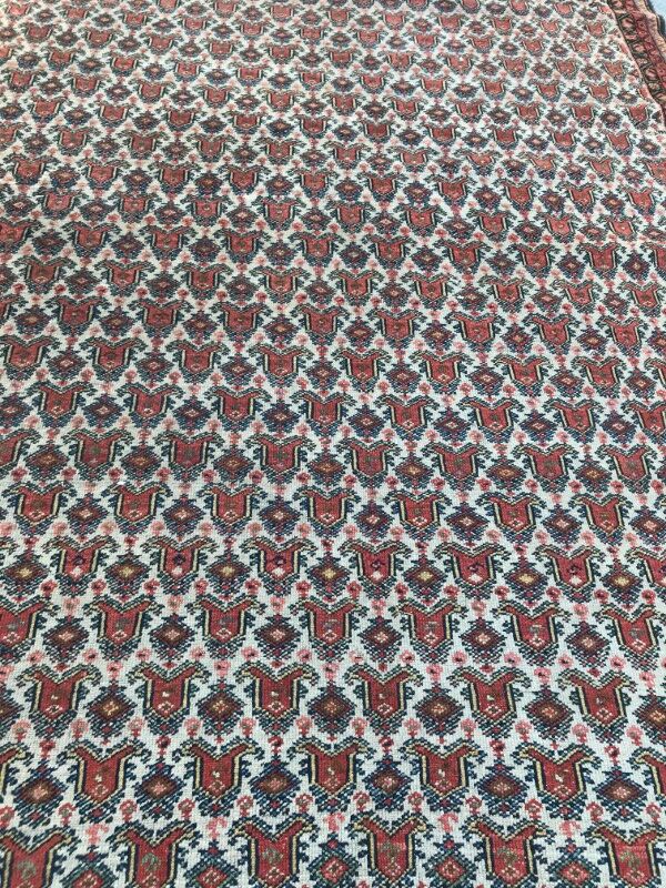 Former carpet Persian Malayer 19th century 135x205cm