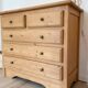 Commode en pin massif - esprit campagne chic