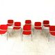 Chaises d'Appoint Vintage DSC 106 par Giancarlo Piretti pour Castelli, 1970s, set de 8
