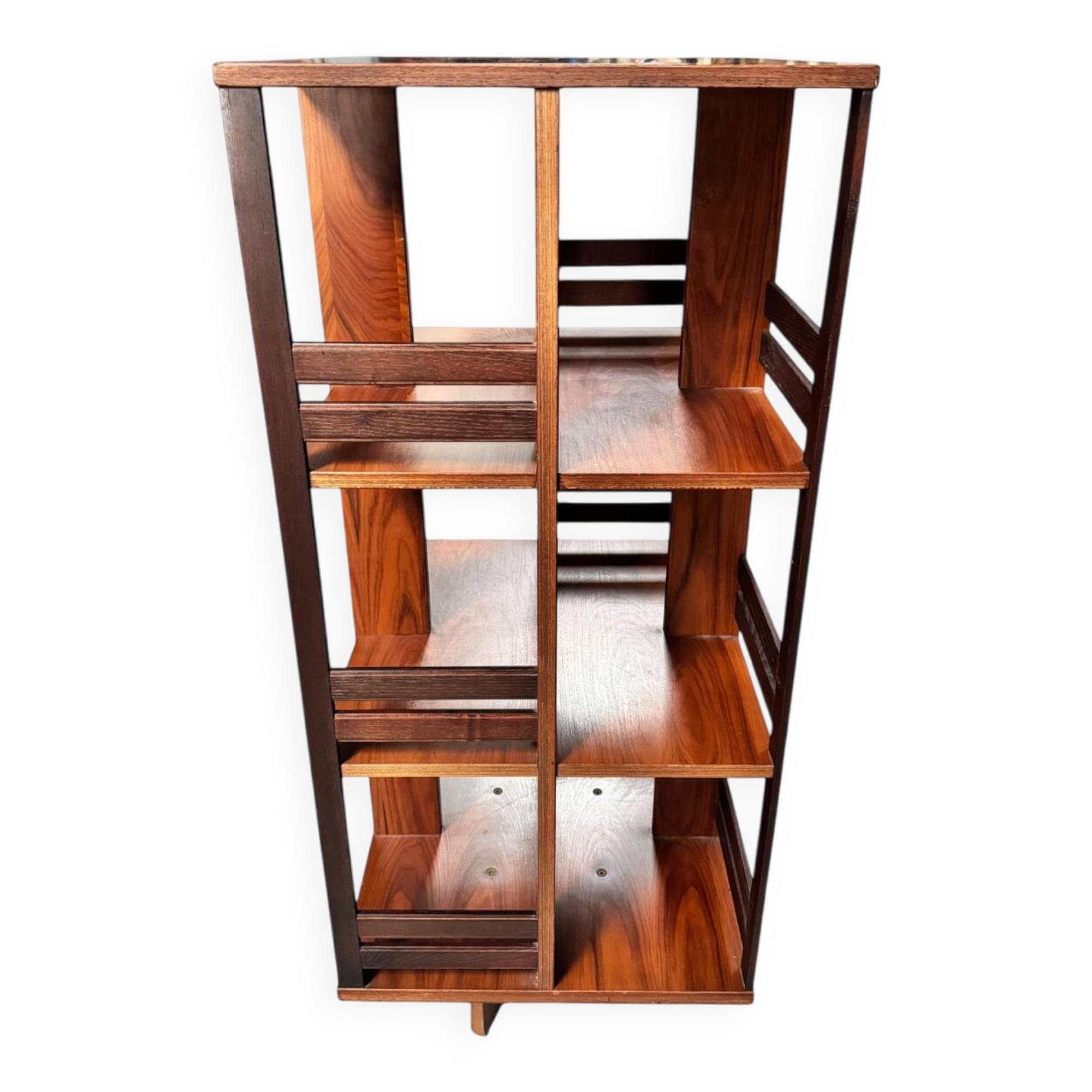 Scandinavian rotating bookshelf - 1970s
