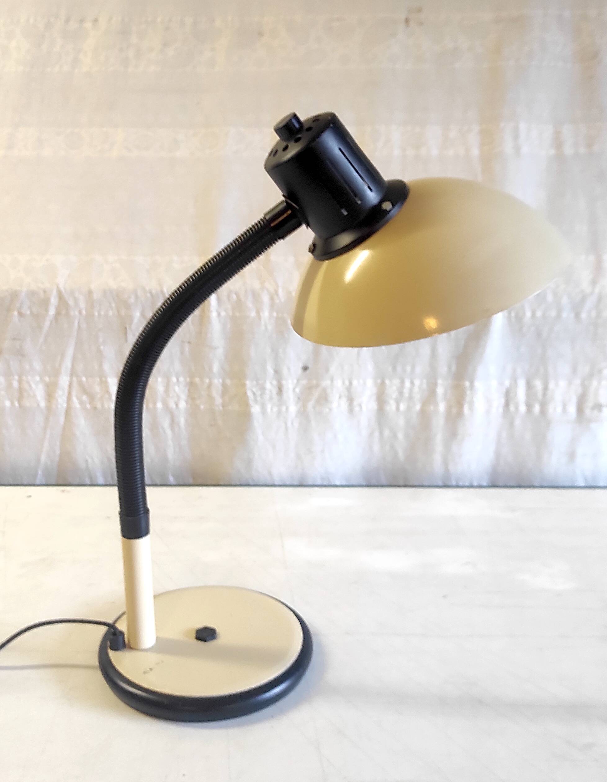 Articulated metal lamp by Aluminor (Fr) - 1970s/80s