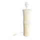 Pied de lampe bambou  céramique craquelé