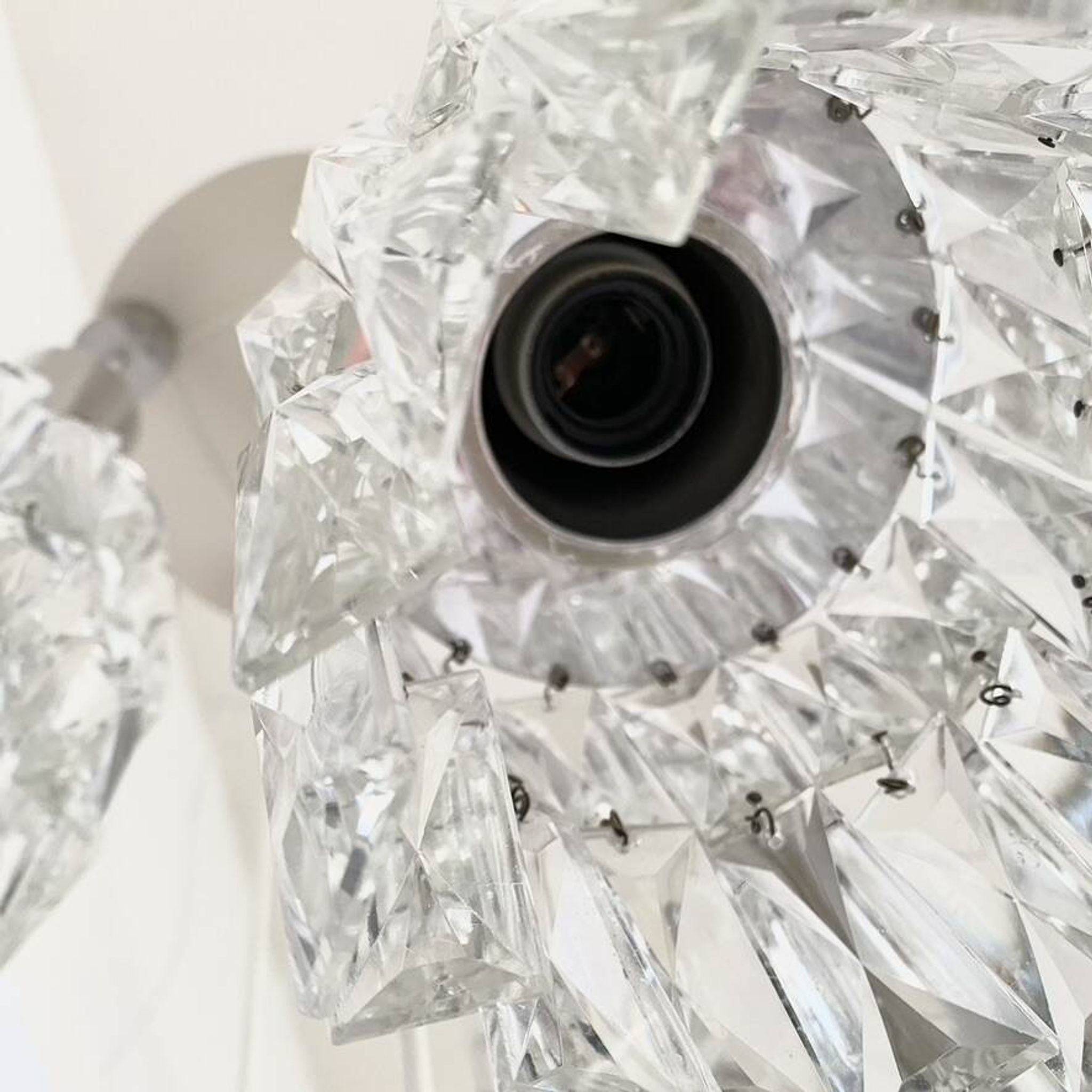 Vintage 70s waterfall chandelier