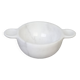 Gabriella – Bol en marbre blanc naturel avec poignées | L 32 cm L 20 cm H 10 cm