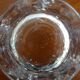 6 glass whisky crystal cut chantilly model signed, Cristal Saint Louis