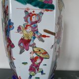 Ancient Chinese vase green family porcelain