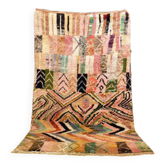 Tapis berbère marocain Boujaad 260 x 155 cm Neuf