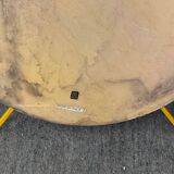 Large vintage Pilm Italy mirror in yellow metal