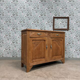 Art Deco oak grand buffet