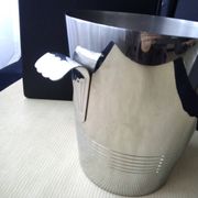 Létang et Rémy stainless steel champagne bucket from the 70s