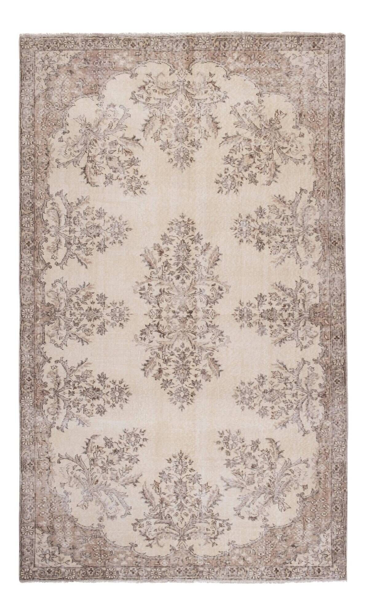 Vintage Turkish Oushak rug 174x286 cm