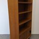 Modernist bookcase in blond oak, 1950s-1960s